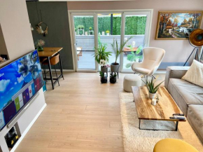 modern house in scandinavian style